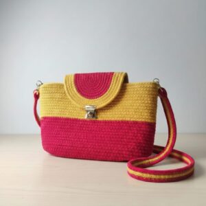 Artisan Woven Crossbody Bag