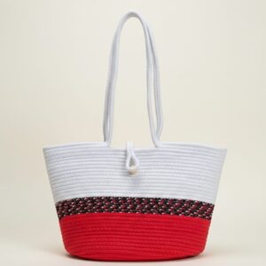 Classic Crochet Pattern Tote Bag