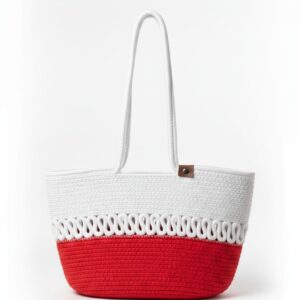 Elegant Crochet Tote Bag