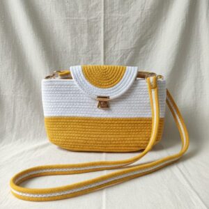 Sunshine Crochet Sling Bag