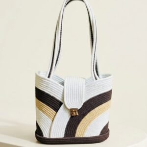 Jutipie Mocha Wave Tote